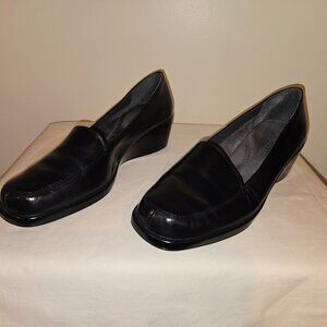 Aerosoles Women's Shoes Black Leather Size 8.5 M New in Box